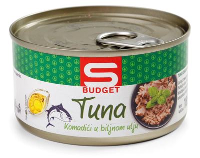 TUNA S-BUDGET KOMADIĆI 185 g