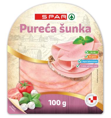 ŠUNKA PUREĆA SPAR 100 g