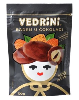 BADEM U COKOLADI 100 G VEDRINI