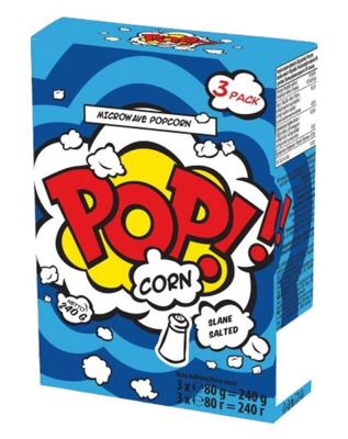 KUKURUZ ZA KOKICE 240g POP CORN SLANI