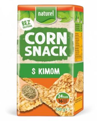 NATUREL CORN SNACK S KIMOM 100g