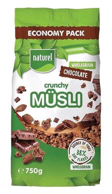 NATUREL WHOLEGRAIN CRUN.CHOCO.750g