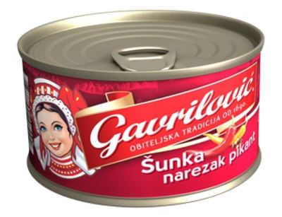 N-GAV ŠUNKA NAREZAK PIKANT 150G -45/1-