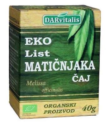 DARvitalis EKO čaj matičnjak 40 g