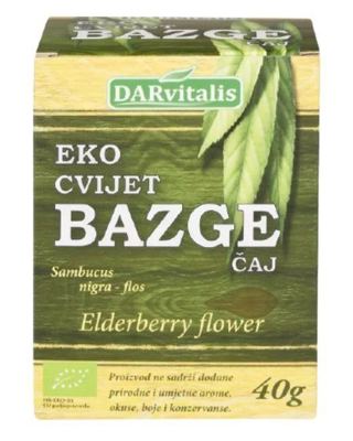 ČAJ CVIJET BAZGE DARV.EKO 40 g