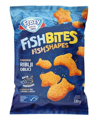 RIBLJI PANIRANI OBLICI 330GR FROZY