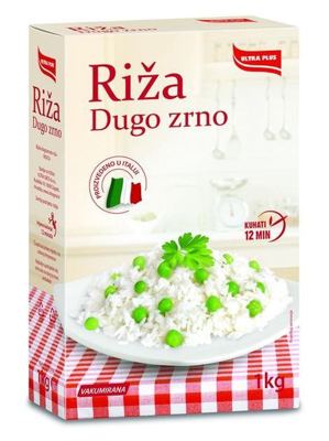 RIŽA ULTRA PLUS 1KG DUGO ZRNO U-21047 -25/1-