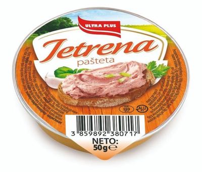 PAŠTETA JETRENA 50G DOMAĆA PRIČA ULTRA+