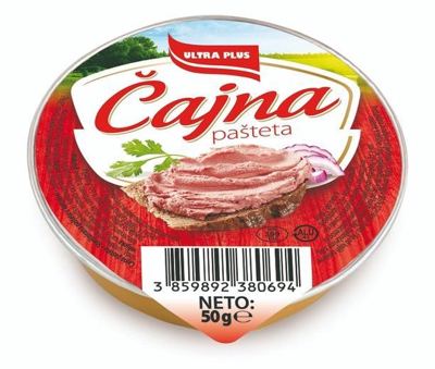 PAŠTETA ČAJNA 50G ULTRA+