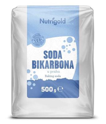 SODA BIKARBONA BEZ ALUMINIJA 500 G NUTRIGOLD
