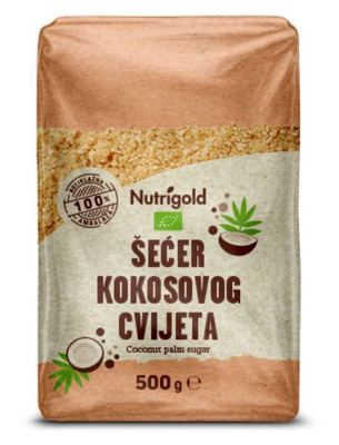 SECER KOKOSOVOG CVIJETA ORGANSKE 500 G NUTRIGOLD