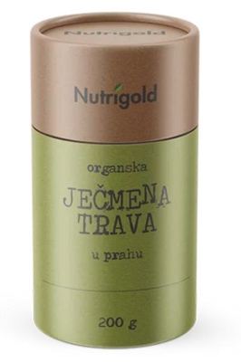 JEČMENA TRAVA PRAH BIO 200 g NUTRIGOLD