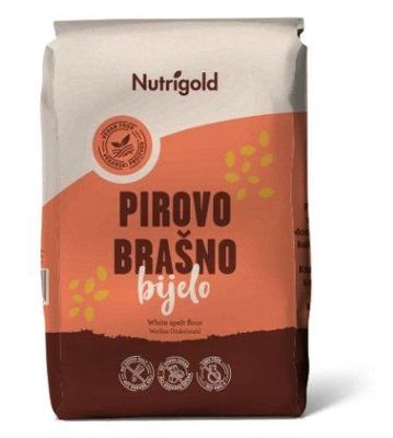 PIROVO BIJELO BRASNO 1 KG NUTRIGOLD