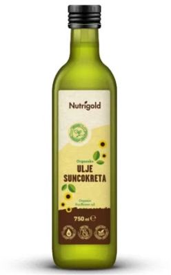 ULJE SUNC HLAD PREŠ BIO 750 ml NUTRIGOLD