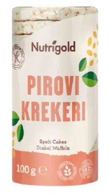PIROVI KREKERI NATURAL-100 g NUTRIGOLD