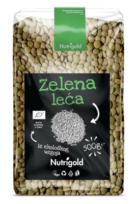 LEĆA ZELENA BIO 500 g NUTRIGOLD