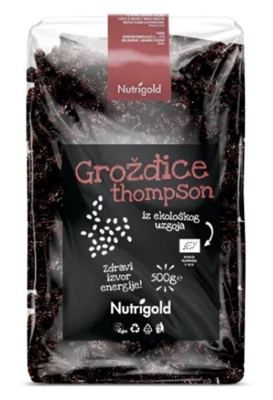 GROŽĐICE THOMPSON BIO 500 g NUTRIGOLD