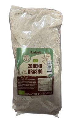 BRAŠNO ZOBENO BIO 1 KG NUTRIGOLD