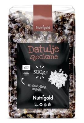 DATULJE SJECKANE BIO 500 g NUTRIGOLD