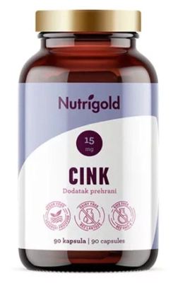 CINK 15MG 90TAB NUTRIGOLD