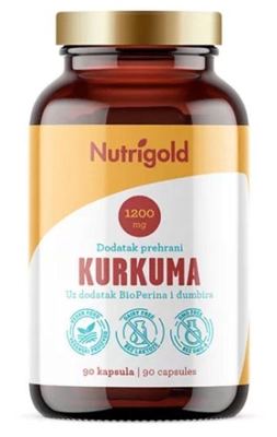 KURKUMA ĐUMB BIOP 1200MG 90TAB NUTRIGOLD