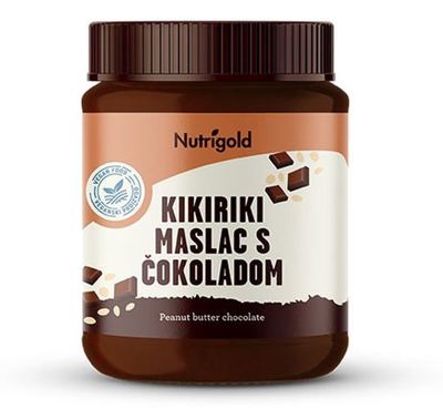 KIKIRIKI MASLAC S ČOKOLADOM 250 g NUTRIGOLD