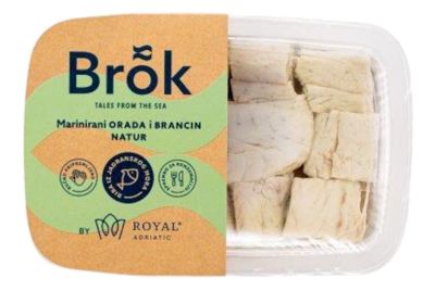 MARINIRANA ORADA I BRANCIN NA MEDITERANSKI 130 G BROK