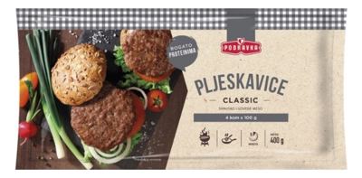 PLJESKAVICA SMRZNUTA 400 g