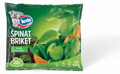 ZAMRZ HLAD 400 g ŠPINAT FINO SJE