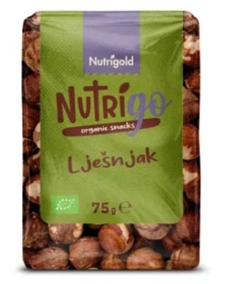 LJEŠNJAK BIO SNACK 75 g NUTRIGOLD