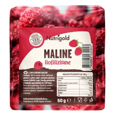 MALINE LIOFILIZIRANE 50 G NUTRIGOLD