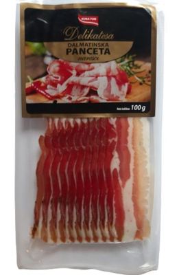 DALMATINSKA PANCETA REZANA 100G VP