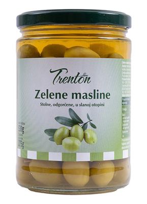 MASLINE ZELENE S KOŠTICOM 580GRAMA