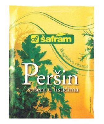 PERŠIN SUŠENI U LISTIĆIMA 7 G