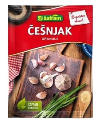 ČEŠNJAK ŠAFRAM GRANULE 30g 25