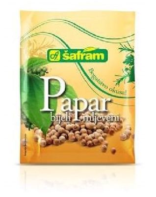 PAPAR ŠAFRAM BIJELI MLJ.20g