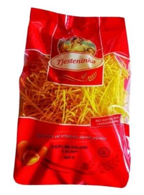 TJESTENINA REZANCI SITNI S JAJIMA 400 g TJESTENINKA