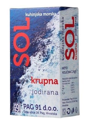 SOL PAG 1kg KRUPNA KUTIJA