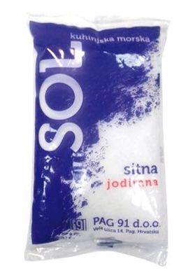 SOL 1 KG SITNA VRECICA PAG 91