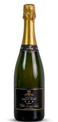*PJENUŠAC JAGUNIĆ THREE STARS 0.75L VRH BRUT