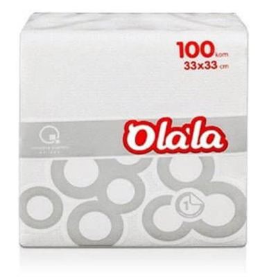 SALVETE 33X33/100 OLALA BIJELE