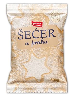ULTRA PLUS ŠEĆER MLJEVENI 500g