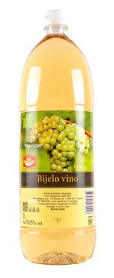 VINO BIJELO 2 L KG PET
