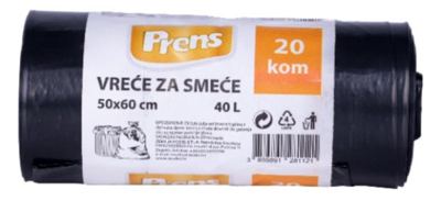 VREĆE ZA SMEĆE 50 x 60 40L 20/1 PRENS (40)