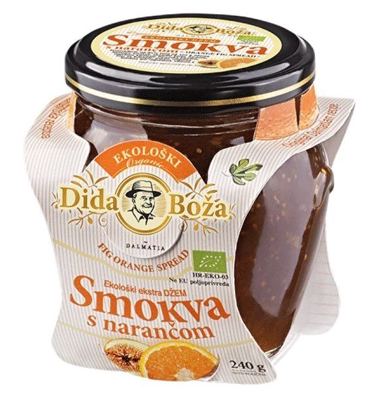 DŽEM SMOKVA S NARANČOM 240 g DIDA BOŽA HERM