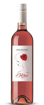 *ROSE BUHAČ 0.75L ZOI POLUSLATKO 2025