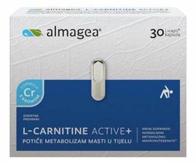 Almagea L-carnitine active+kaps. 50 kom.