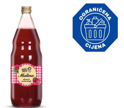 SIRUP BAKINO BLAGO MALINA 1 L