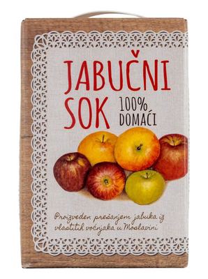 VOĆ SOK JABUKA BISTRI 3 L BIB