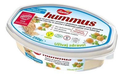 HUMMUS NAMAZ OD SLANUTKA I SEZ.250g